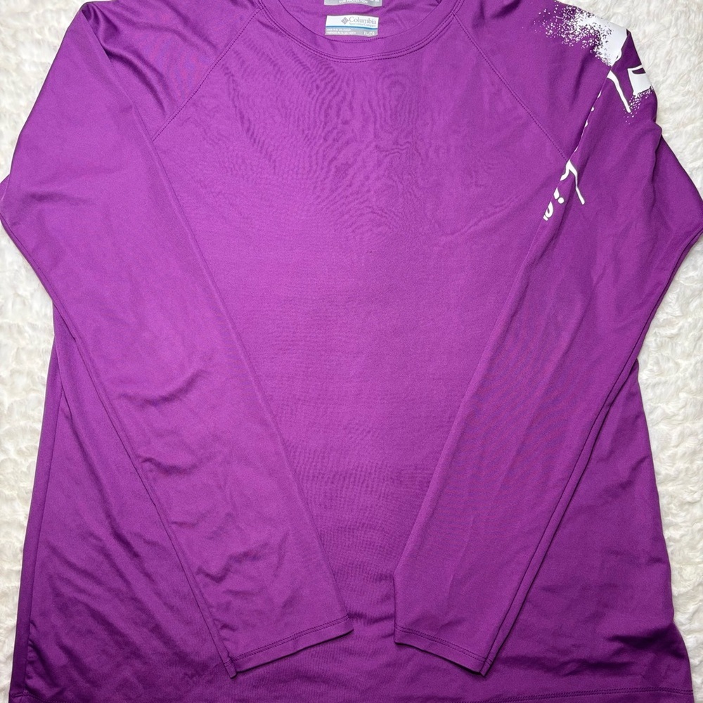Columbia Violet Omni-Shade Top
